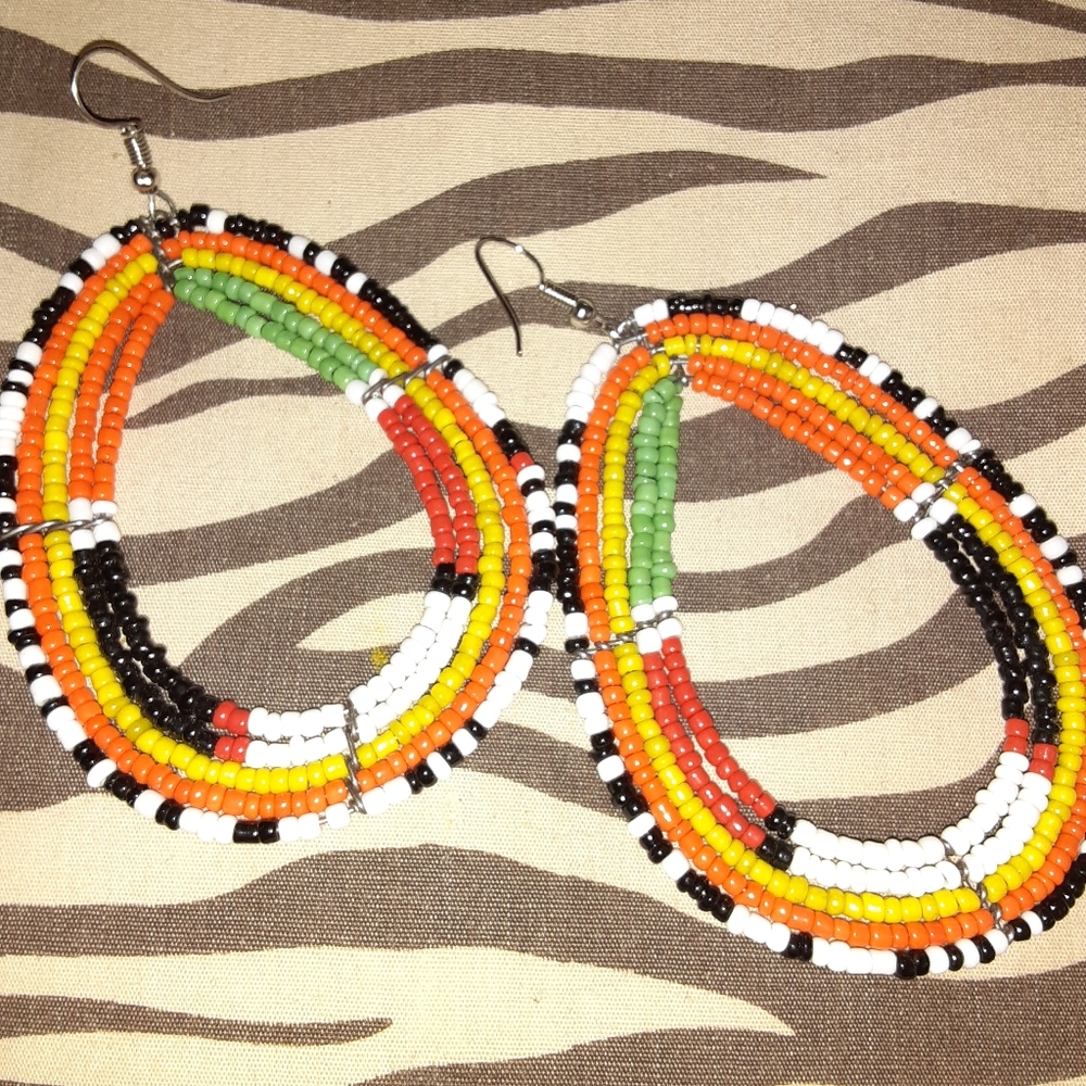 Large Maasi earrings